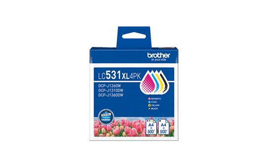 Brother LC531XL 4 Pack