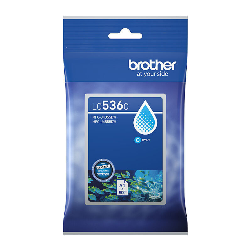 Brother LC536C Cyan Ink