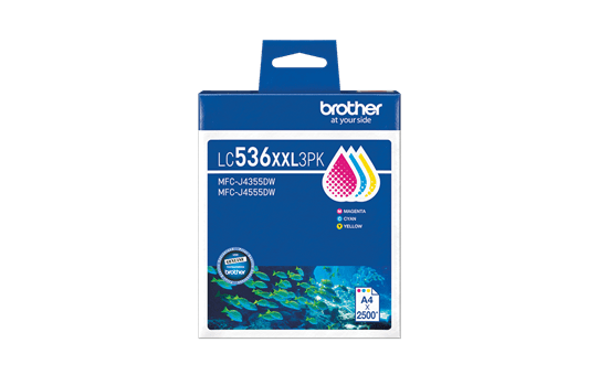 Brother LC536XXL 3 Pack