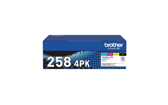 Brother TN258 4 PACK Toner