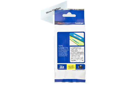 Brother TZEM65 Laminated Tape