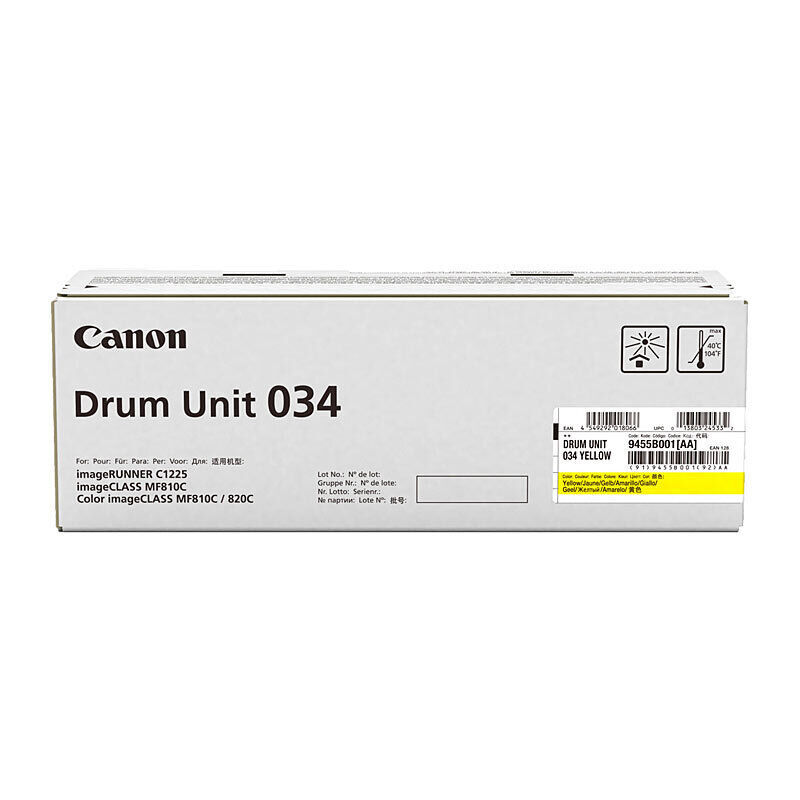 Canon CART034 Yellow DRUM