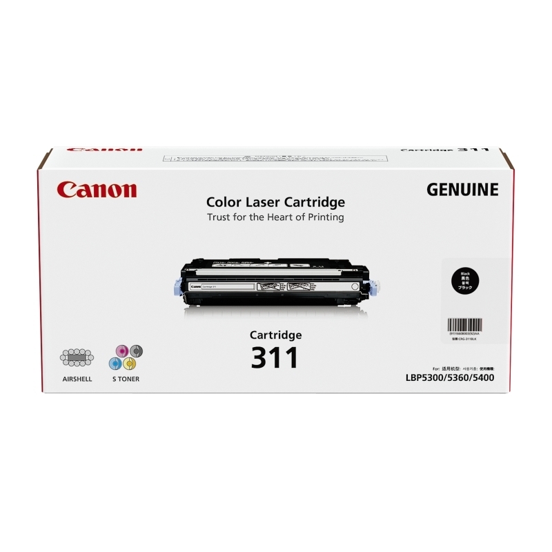 CART311BK Canon Blk Toner