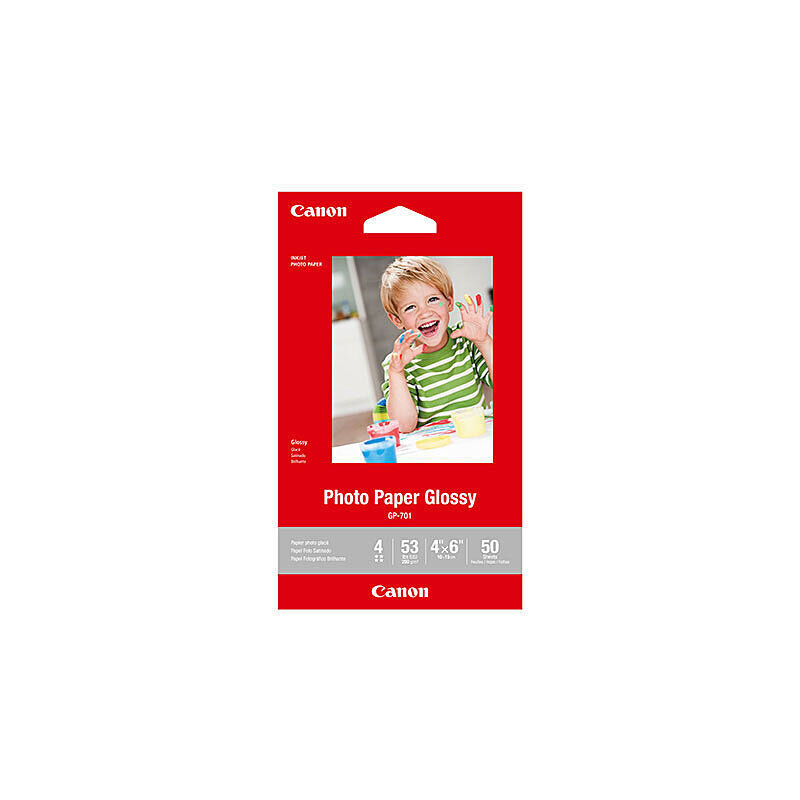 Canon 4x6 GlossyPhotoPaper-50p