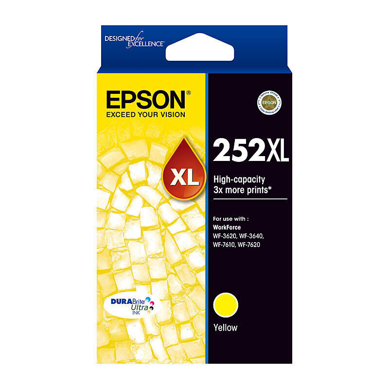 Epson 252 HY Yellow Ink Cart