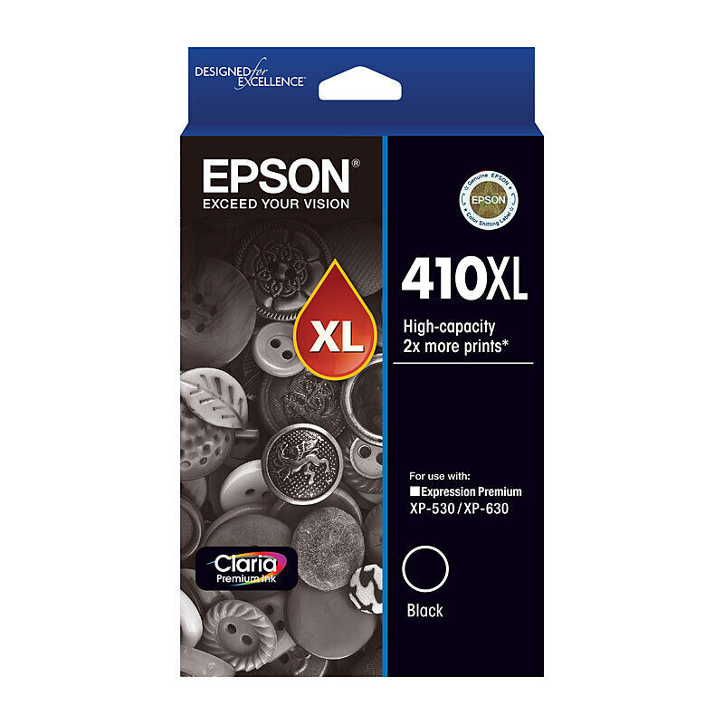 Epson 410 HY Black Ink Cart