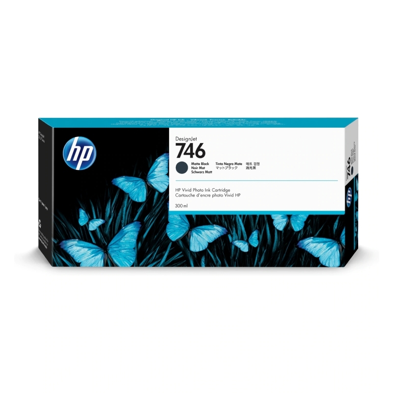 HP 746 300ml Matte Blk P2V83A