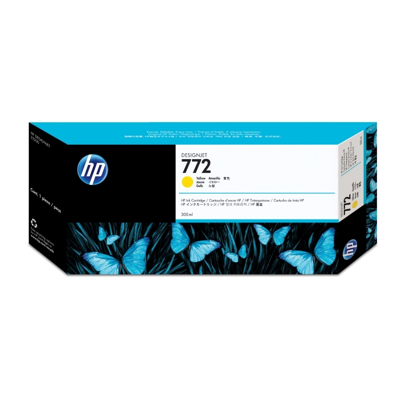 HP #772 300ml Yell Ink CN630A