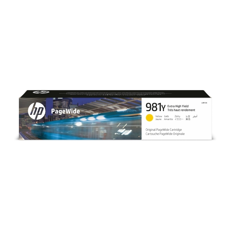 HP #981Y Yel XHY Ink L0R15A